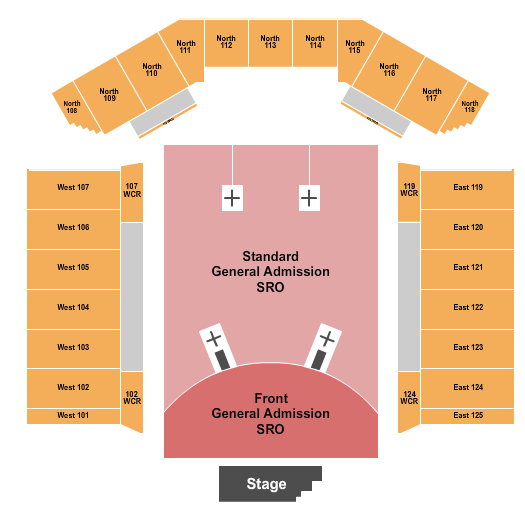 Rogers Stadium At Downsview Airport Coldplay Seating Chart